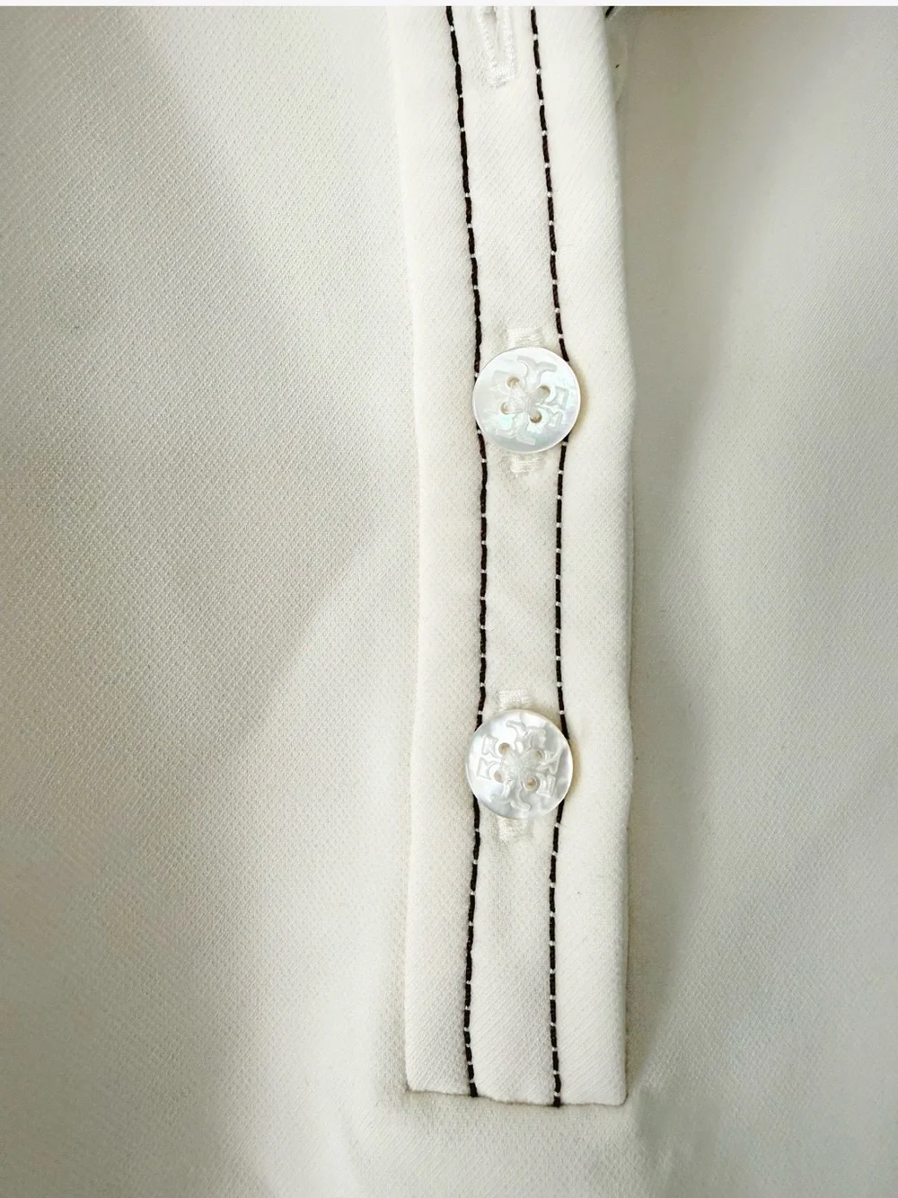 TORY BURCH PICK STITCH GOLF DRESS